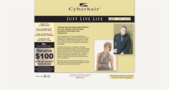 Desktop Screenshot of cyberhair1.com